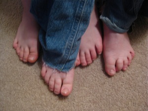 kids feet