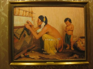 "Indian Weaver"- 1914 by Eanger I. Couse