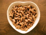 Blackeye Peas:  good luck and 100 cal, 4g fiber and 7g protein. 