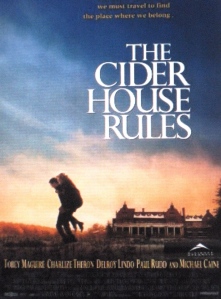 CIDAR HOUSE RULES, novel by John Irving.
