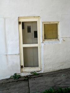 Look closely at doors and keep them in perspective. What do you see in this door picture?