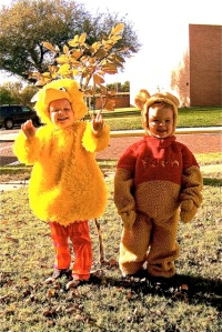 These will always be my favorite Halloween costumes!