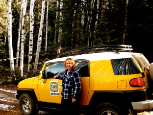 This is Sunshine, my amazing FJ Cruiser. I'm crazy about her!