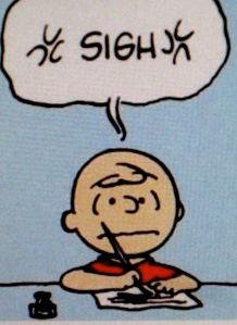 Charlie Brown, of PEANUTS fame.  (book picture from Wikipedia; all other pictures by Marylin Warner)
