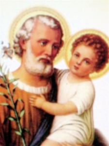 Saint Joseph, husband to Mary.  (All Joe/Joseph pictures, Wickipedia)