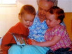 Before the dementia, Grace and Gannon often enjoyed being read to by their great-grandmother.