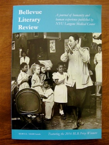 I was thrilled when my story, "First Child, Second Place" was one of the 2016 BLR prize winners and published in this issue of BELLEVUE LITERARY REVIEW, where science and literature meet. (A note: the cover is of children singing and learning; the stories and poems in the journal may be about children, but they are adult stories.)